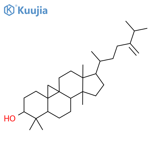 3beta-24-Methylenecycloartan-3-ol structure