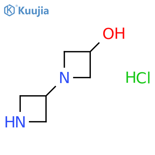 1,3'-Biazetidin-3-ol hydrochloride structure