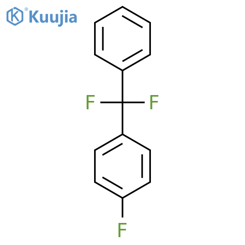 Benzene, 1-(difluorophenylmethyl)-4-fluoro- structure