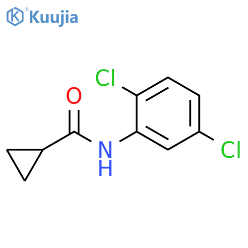 N-(2,5-dichlorophenyl)cyclopropanecarboxamide structure