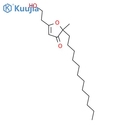 Monasfuranone; (±)-form, O-De-Me structure
