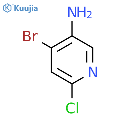 4-bromo-6-chloropyridin-3-amine structure