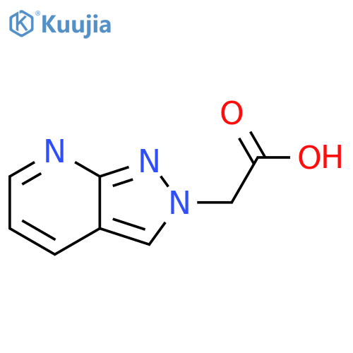 2H-Pyrazolo[3,4-b]pyridine-2-acetic acid structure