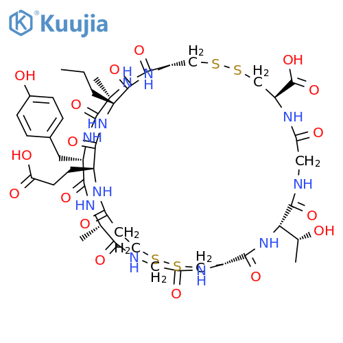 Guanylin (rat, mouse) structure