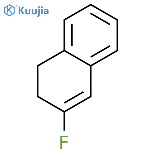 Naphthalene,3-fluoro-1,2-dihydro- structure
