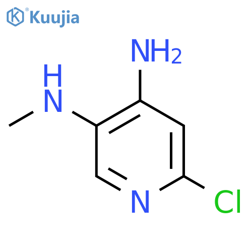 6-Chloro-N-methyl-pyridine-3,4-diamine structure