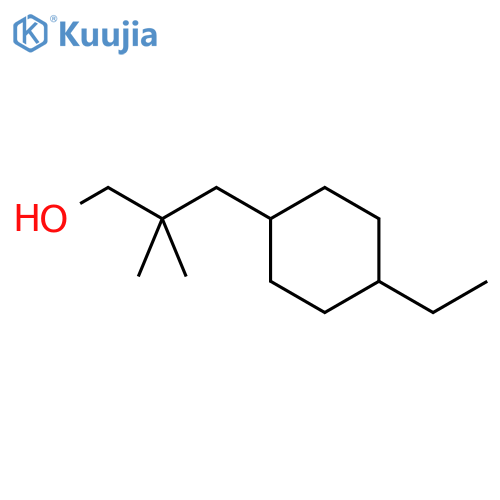 3-(4-ethylcyclohexyl)-2,2-dimethylpropan-1-ol structure