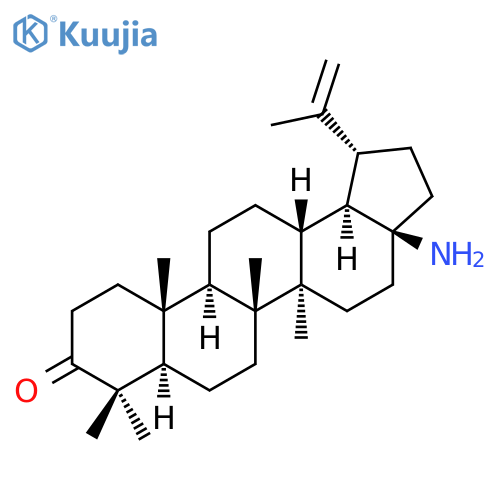 (1R,3aS,5aR,5bR,7aR,11aR,11bR,13aR,13bR)-3a-amino-5a,5b,8,8,11a-pentamethyl-1-(prop-1-en-2-yl)octadecahydro-1H-cyclopenta[a]chrysen-9(5bH)-one structure
