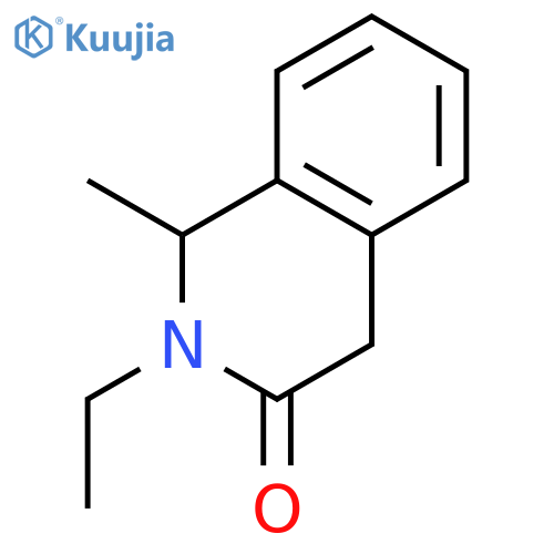 3(2H)-Isoquinolinone, 1,4-dihydro-2-ethyl-1-methyl- structure