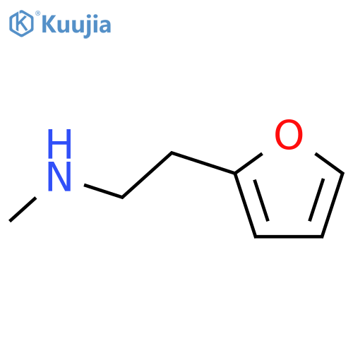 2-(furan-2-yl)ethyl(methyl)amine structure