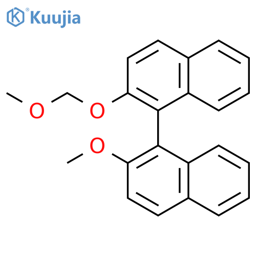 1,1'-Binaphthalene, 2-methoxy-2'-(methoxymethoxy)-, (±)- structure