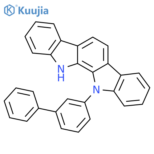 11-[1,1'-Biphenyl]-3-yl-11,12-dihydro-indolo[2,3-a]carbazole structure
