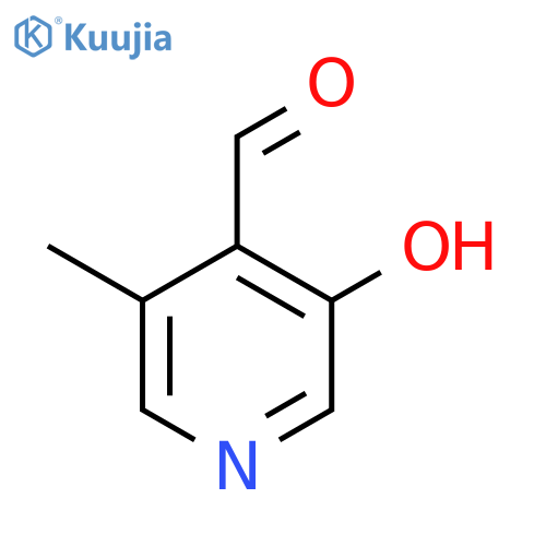 4-Pyridinecarboxaldehyde,3-hydroxy-5-methyl- structure