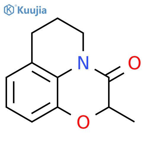 5H-PYRIDO[1,2,3-DE]-1,4-BENZOXAZIN-3(2H)-ONE, 6,7-DIHYDRO-2-METHYL- structure