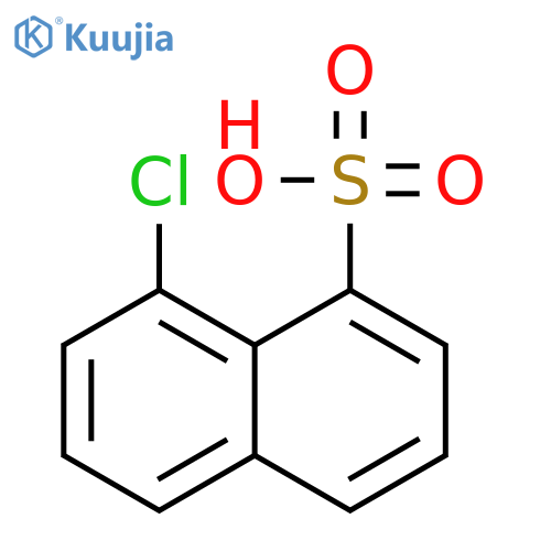 8-Chloronaphthalene-1-sulphonic Acid structure