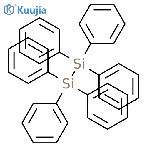 Hexaphenyldisilane structure
