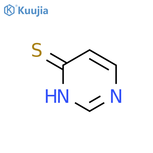 pyrimidine-4-thiol structure