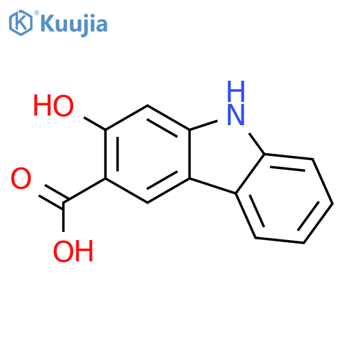 2-Hydroxycarbazole-3-carboxylicacid structure