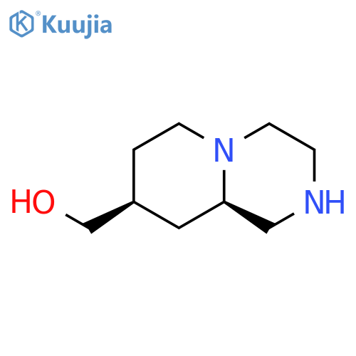 2H-Pyrido[1,2-a]pyrazine-8-methanol, octahydro-, trans-(±)- structure