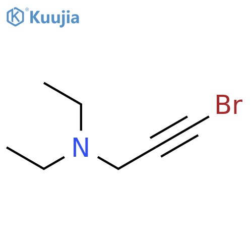 2-Propyn-1-amine, 3-bromo-N,N-diethyl- structure