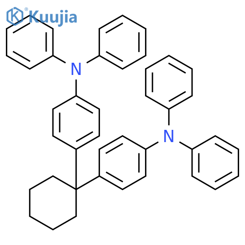 Benzenamine, 4,4'-cyclohexylidenebis[N,N-diphenyl- structure