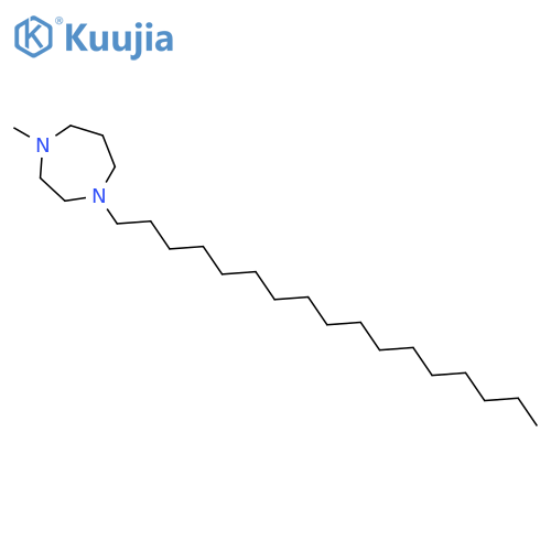 1H-1,4-Diazepine, 1-heptadecylhexahydro-4-methyl- structure
