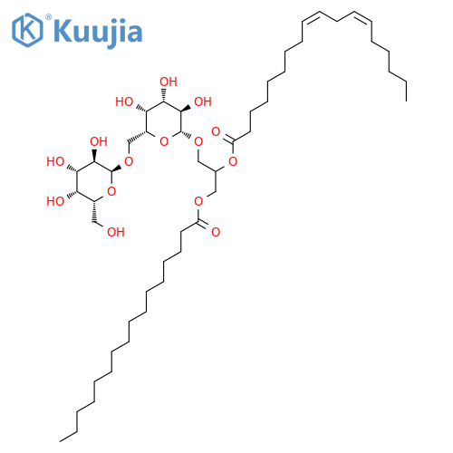 Digalactosyldiacylglycerol structure