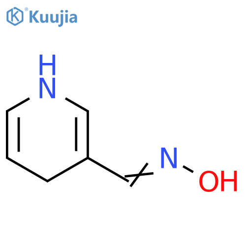 3-Pyridinecarboxaldehyde,1,4-dihydro-, oxime structure