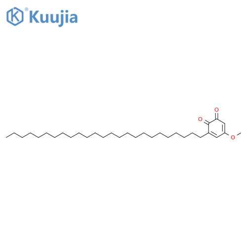 3,5-Cyclohexadiene-1,2-dione, 5-methoxy-3-pentacosyl- structure