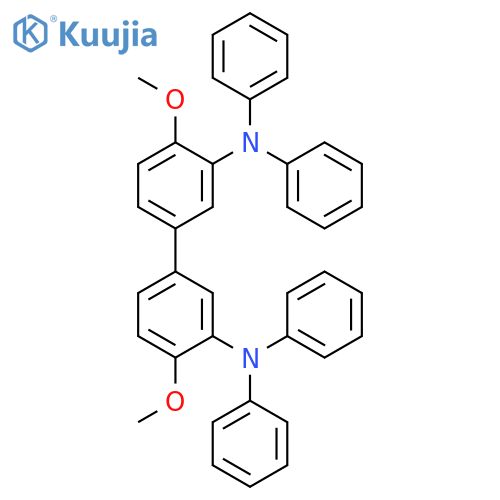 [1,1'-Biphenyl]-3,3'-diamine, 4,4'-dimethoxy-N,N,N',N'-tetraphenyl- structure
