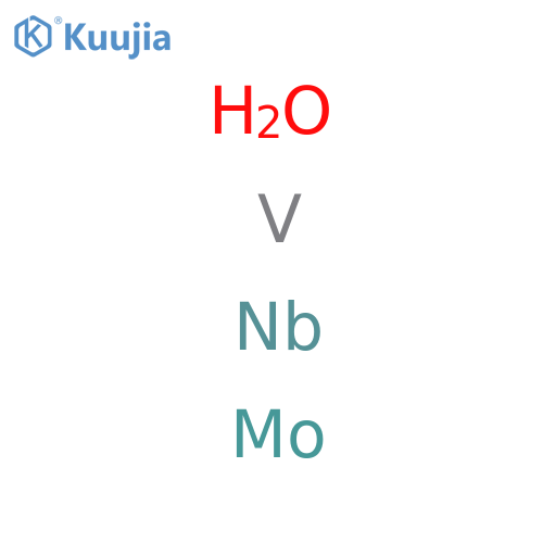 Molybdenum niobium vanadium oxide structure