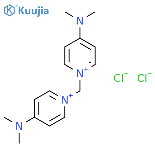 PYRIDINIUM, 1,1'-METHYLENEBIS[4-(DIMETHYLAMINO)-, DICHLORIDE structure