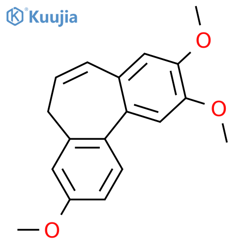 5H-Dibenzo[a,c]cycloheptene, 3,9,10-trimethoxy-, (±)- structure
