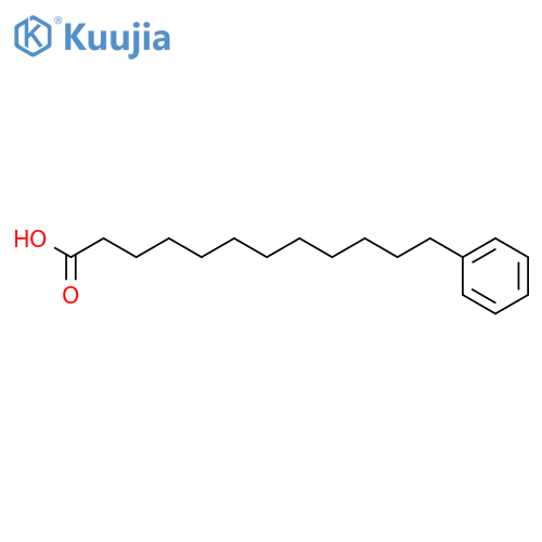 12-phenyldodecanoic acid structure