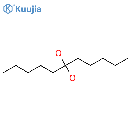 Undecane, 6,6-dimethoxy- structure