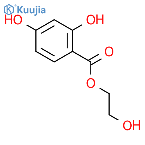2-Hydroxyethyl 2,4-Dihydroxybenzoate structure
