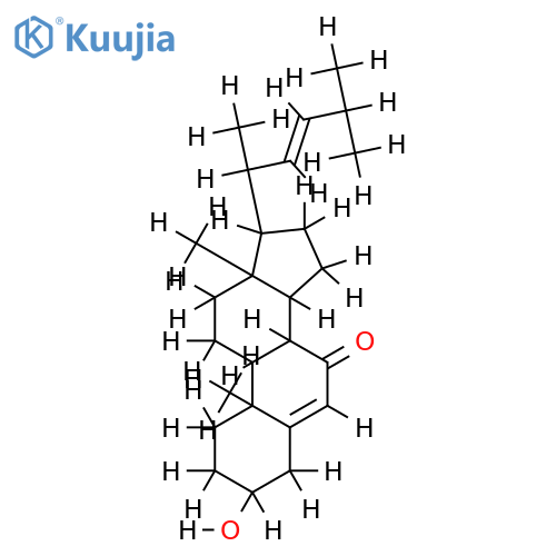 (3beta,22E)-3-Hydroxy-24-norcholesta-5,22-dien-7-one structure
