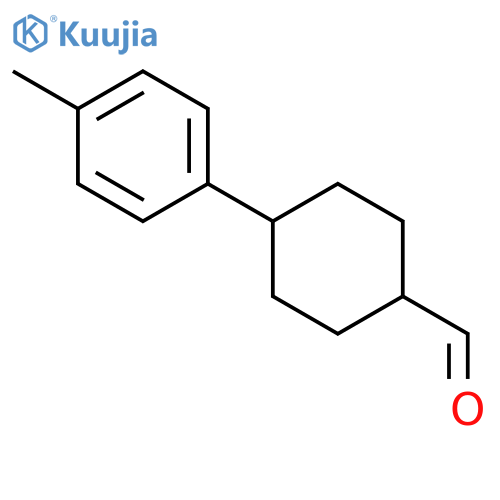 4-(p-tolyl)cyclohexanecarbaldehyde structure