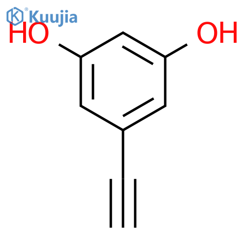 1,3-Benzenediol, 5-ethynyl- (9CI) structure