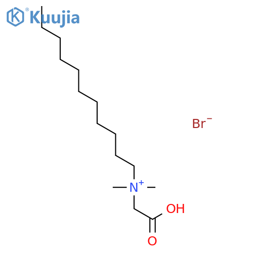1-Undecanaminium, N-(carboxymethyl)-N,N-dimethyl-, bromide structure
