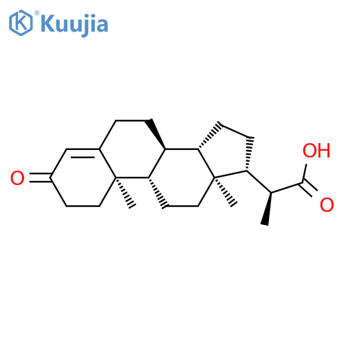 3-Oxo-23,24-bisnor-4-cholenic Acid structure