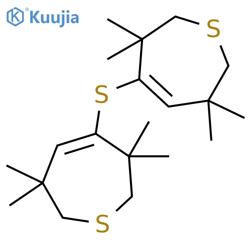 Thiepin, 4,4'-thiobis[2,3,6,7-tetrahydro-3,3,6,6-tetramethyl- structure