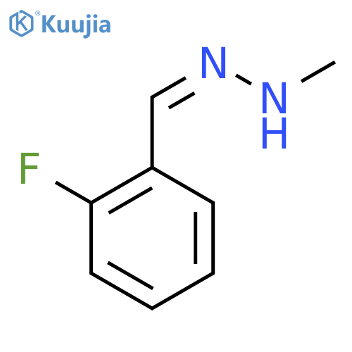 (1Z)-1-(2-Fluorobenzylidene)-2-methylhydrazine structure
