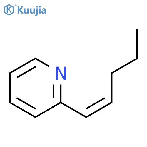 Pyridine,2-(1-pentenyl)-, (Z)- (9CI) structure