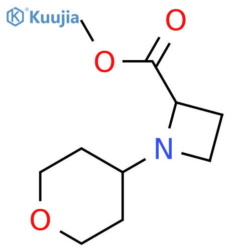 methyl 1-(oxan-4-yl)azetidine-2-carboxylate structure