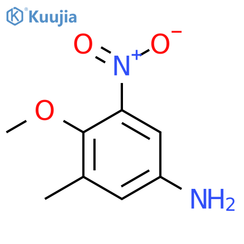 4-Methoxy-3-methyl-5-nitroaniline structure