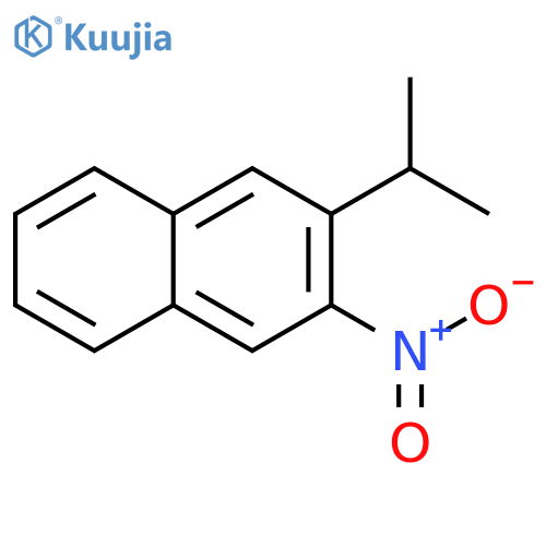 2-Isopropyl-3-nitronaphthalene structure