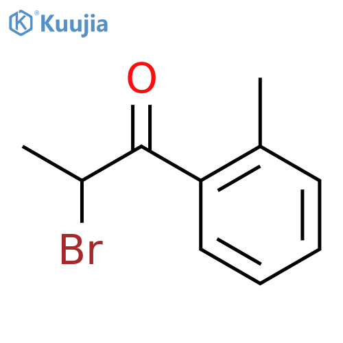 1-Propanone,2-bromo-1-(2-methylphenyl)- structure