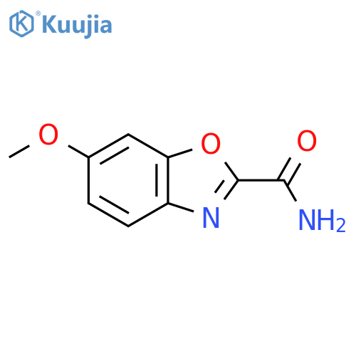 2-Benzoxazolecarboxamide, 6-methoxy- structure