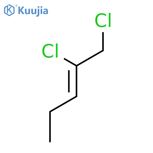 2-Pentenylidene, 1,2-dichloro-, (E)- structure